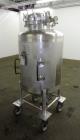 Used Four Corp Pressure Tank, Approximately 100 Gallons, 316 Stainless Steel, V