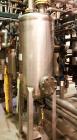 Used Four Corp 90 gallon Receiver Tank, 304 Stainless Steel.