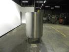 Used G&F Manufacturing Model 200GVD 200 Gallon Tank. Machine is of Stainless Steel construction. Has Vertical orientation. Approximate 38