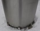 Used General Oil Equipment Company Tank, 200 gallon, 316 stainless steel, vertical. 37-1/2