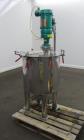 Used Graco Mixing System consisting of: (1) 45 Gallon Stainless Steel Graco Tan