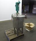 Used Graco Mixing System consisting of: (1) 45 Gallon Stainless Steel Graco Tan