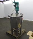 Used Graco Mixing System consisting of: (1) 45 Gallon Stainless Steel Graco Tan