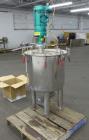 Used Graco Mixing System consisting of: (1) 45 Gallon Stainless Steel Graco Tan