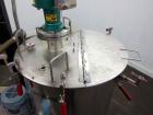 Used Graco Mixing System consisting of: (1) 45 Gallon Stainless Steel Graco Tan