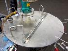 Used Graco Mixing System consisting of: (1) 45 Gallon Stainless Steel Graco Tan