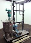 Used Graco Mixing System consisting of: (1) 45 Gallon Stainless Steel Graco Tan