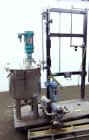 Used- Graco Mixing System consisting of: (1) 45 Gallon Stainless Steel Graco Tan