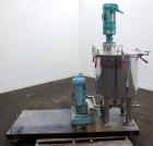 Used- Graco Mixing System consisting of: (1) 45 Gallon Stainless Steel Graco Tan