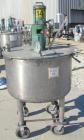 USED: Graco tank, 100 gallon, 304 stainless steel, vertical. 30