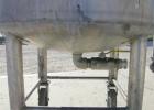 USED: Graco tank, 100 gallon, 304 stainless steel, vertical. 30