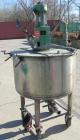 USED: Graco tank, 100 gallon, 304 stainless steel, vertical. 30