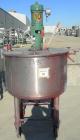 USED: Graco tank, 100 gallon, 304 stainless steel, vertical. 30