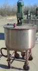 USED: Graco tank, 100 gallon, 304 stainless steel, vertical. 30