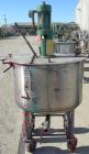 USED: Graco tank, 100 gallon, 304 stainless steel, vertical. 30