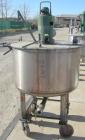 USED: Graco tank, 100 gallon, 304 stainless steel, vertical. 30