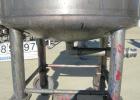 USED: Graco tank, 100 gallon, 304 stainless steel, vertical. 30