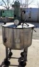 USED: 100 Gallon Stainless Steel Graco Tank, Model XJCK-43
