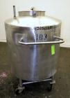 Used 100 Gallon Stainless Steel Groen Tank