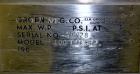 Used 100 Gallon Stainless Steel Groen Tank
