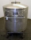 Used Groen Tank, 200 Gallon, 304 Stainless Steel, Vertical.  42