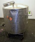 Used- Groen Tank, 200 Gallon, 304 Stainless Steel, Vertical.  42