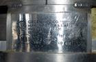 Used- Groen Pressure Tank, Approximate 450 Gallons, 316 Stainless Steel