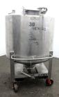 Used- Groen Tank, 335 Gallon, 304 Stainless Steel, Vertical.  48