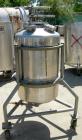 Used Groen Pressure Tank, 60 Gallon, 316 Stainless Steel, Vertical. 24