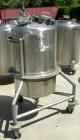 Used Groen Pressure Tank, 60 Gallon, 316 Stainless Steel, Vertical. 24