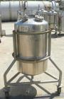 Used Groen Pressure Tank, 60 Gallon, 316 Stainless Steel, Vertical. 24