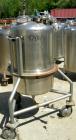 USED: Groen Pressure Tank, 60 gallon, 316 stainless steel, vertical. 24