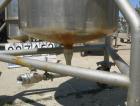 USED: Groen Pressure Tank, 60 gallon, 316 stainless steel, vertical. 24