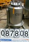 Used- Groen Tank, 18 Gallon, 316 Stainless Steel, Vertical. 15-1/2