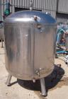 Used Grundy Pressure Tank, 182 gallon, 304 stainless steel, vertical. 38
