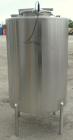 Used Hartel Tank, 200 Gallon, 304 Stainless Steel, Vertical. 36