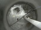 Used Hartel Tank, 400 Gallon, 304 Stainless Steel, Vertical. 45