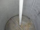 Used Hartel Tank, 400 Gallon, 304 Stainless Steel, Vertical. 45'' Diameter x 60'' straight side. Flat top and bottom. Openings: top 1-1/2'' tri-clamp, 2'' tri-clamp, (2) 3-1/2'' threaded, (2) 3/4'' N...