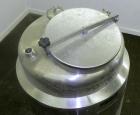 Used Hartel Tank, 125 Gallon (475 Liter), 316 Stainless Steel, Vertical. 30