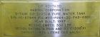 Used Hartel Tank, 125 Gallon (475 Liter), 316 Stainless Steel, Vertical. 30
