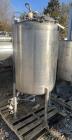 Used 150 Gallon 316 Stainless Steel Pressure Tank – Howard Fabrication | 30 PSI | Dished Top & Bottom | Agitator Port