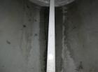 USED:Industrial Alloy Fabricators tank, 200 gallon, 316L stainless steel. 36