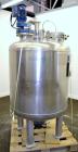 Used- Inox-Maurer AG Pressure Tank, 900 Liter (238 Gallon), 316L Stainless Steel, Vertical. Approximate 39” diameter x 34” s...