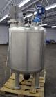 Used- Inox-Maurer AG Pressure Tank, 900 Liter (238 Gallon), 316L Stainless Steel, Vertical. Approximate 39” diameter x 34” s...