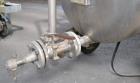 Used Inox AG Mobile Pressure Tank, 630 Liter (166.48 Gallon), 316L Stainless Steel, Horizontal. Approximate 27 diameter x 62 straight side, dished ends. Internal rated 2 kp/cm2 (1.96 bar/28.4 psi) at...
