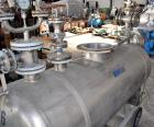 Used- Inox AG Mobile Pressure Tank, 1000 Liter (264.25 Gallon)