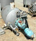 USED: Iron and Steel Contracting Co pressure tank, 190 gallon, 316 stainless steel, vertical. 36
