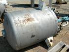 USED: Iron and Steel Contracting Co pressure tank, 190 gallon, 316 stainless steel, vertical. 36