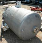 USED: Iron and Steel Contracting Co pressure tank, 190 gallon, 316 stainless steel, vertical. 36