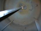 USED: Iron and Steel Contracting Co pressure tank, 190 gallon, 316 stainless steel, vertical. 36